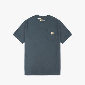 (K87) 워크 포켓 반팔티 BLUE STONE (BLS)